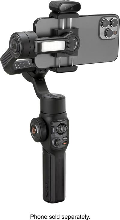 Zhiyun Smooth 5S AI Combo 3 Axis Gimbal Stabilizer for iPhone 15